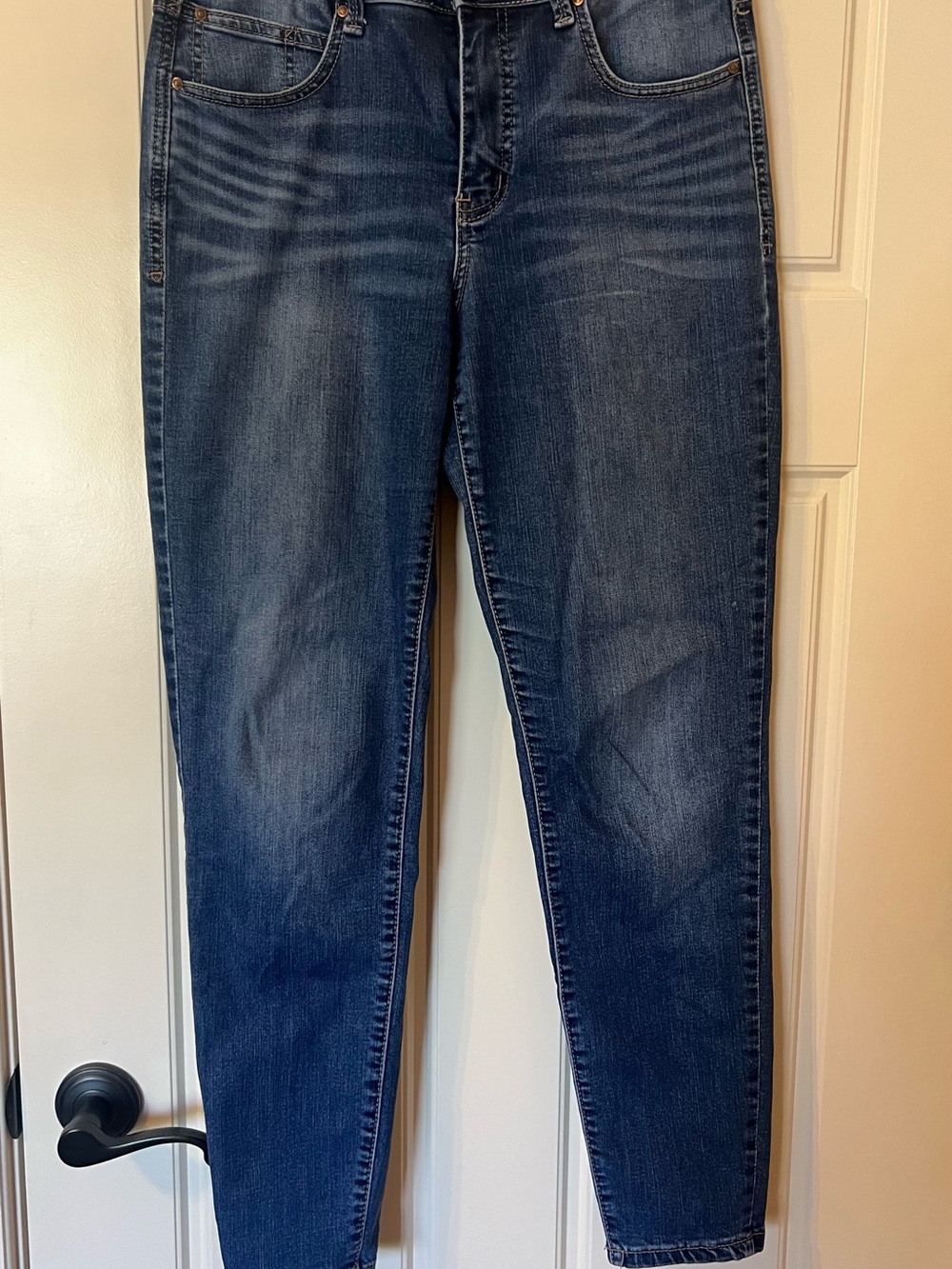 Maurices Indigo Wash Skinny Jeans